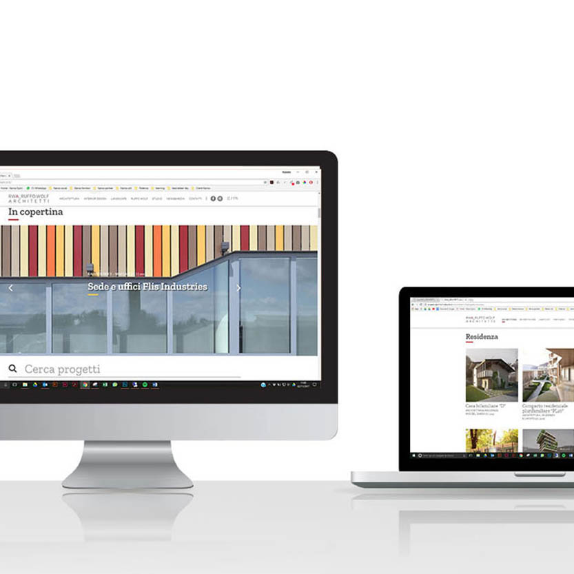 RWA_Architetti website